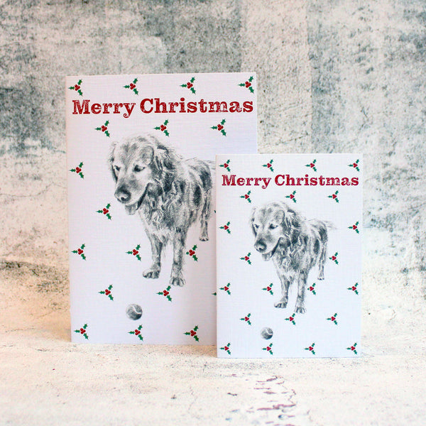 3-Golden-Retriever-Merry-Christmas-Holly-Card