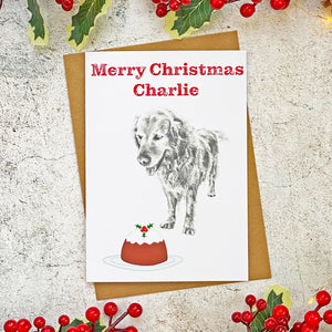 Golden-Retriever-Personalised-Christmas-Card