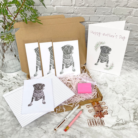Pug Mother's Day Letterbox Gift