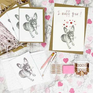 Valentine's Day French Bulldog Letterbox Gift